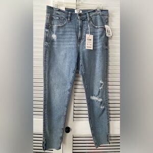 NWT Kensie Light Blue Distressed Skinny Jeans